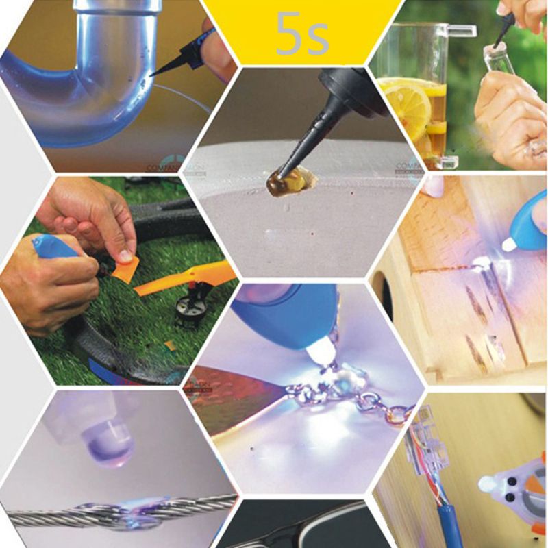 Đèn UV 15ml Tự Dính Không Ánh Sáng Mặt Trời Dùng Làm Trang Sức