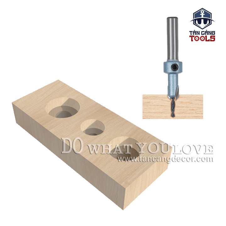 Mũi Khoan Mồi Âm Vít Tideway 3 x 8 mm