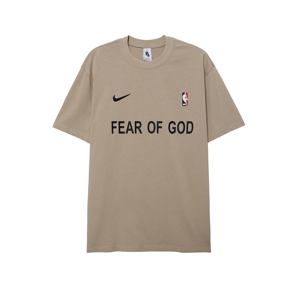 Áo Thun Tay Ngắn Chất Liệu Cotton In Chữ FEAR OF GOD Season 7