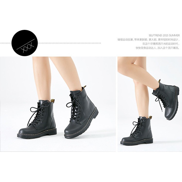 AKI BOOTS SẴN NAM NỮ CÁ TÍNH ULZZANG CAO CỔ ĐEN MẬN KA255_ Nắng | BigBuy360 - bigbuy360.vn