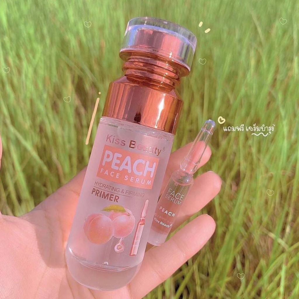 Kem lót dưỡng ẩm làm săn chắc tạo độ bóng Peach kissbeauty | BigBuy360 - bigbuy360.vn