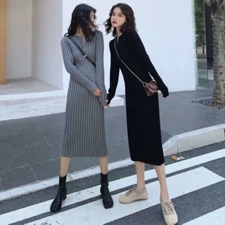 🧶 Váy len Body dáng dài‼️ Hàng ỏder Quảng Châu