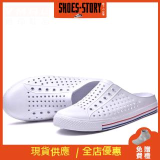 Giày Crocs đi mưa thoáng khí thời trang mùa hè cho nam và nữ