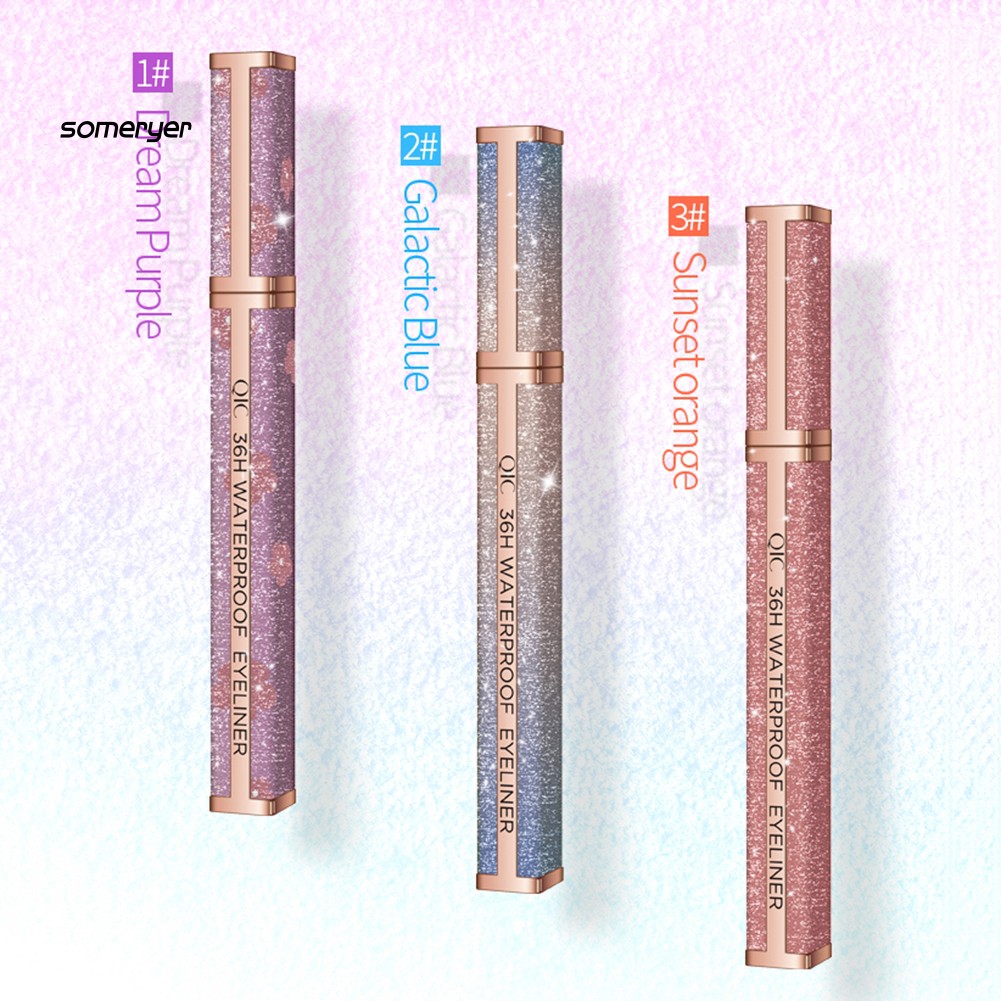 Bút kẻ mắt QIC dạng lỏng nhanh khô chống thấm nước không nhòe màu | BigBuy360 - bigbuy360.vn