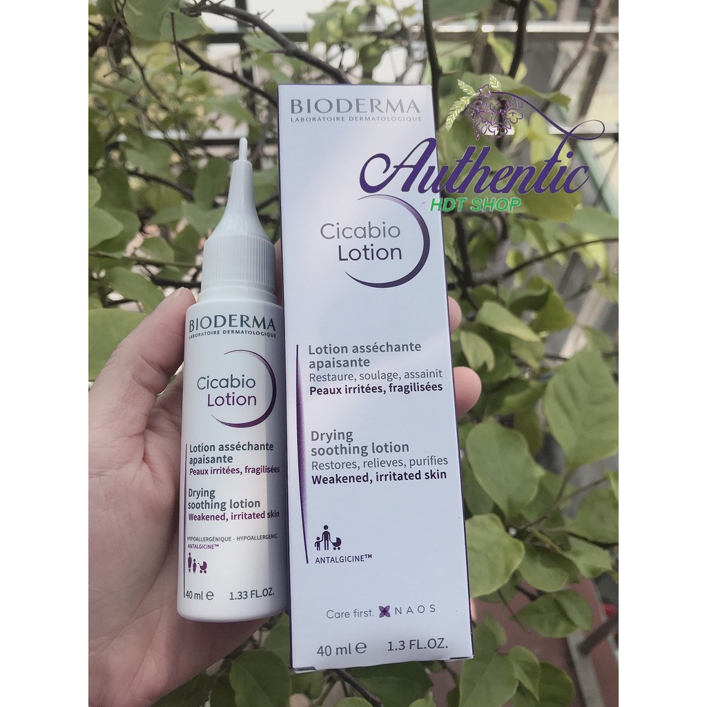 Sữa dưỡng da BIODERMA Cicabio Lotion 40ml phục hồi da (Nội địa Pháp)