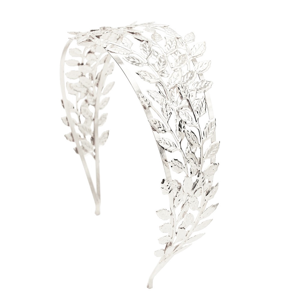 Băng Đô Cài Tóc Hình Lá Bằng Hợp Kim Thời Trang Dành Cho Nữ