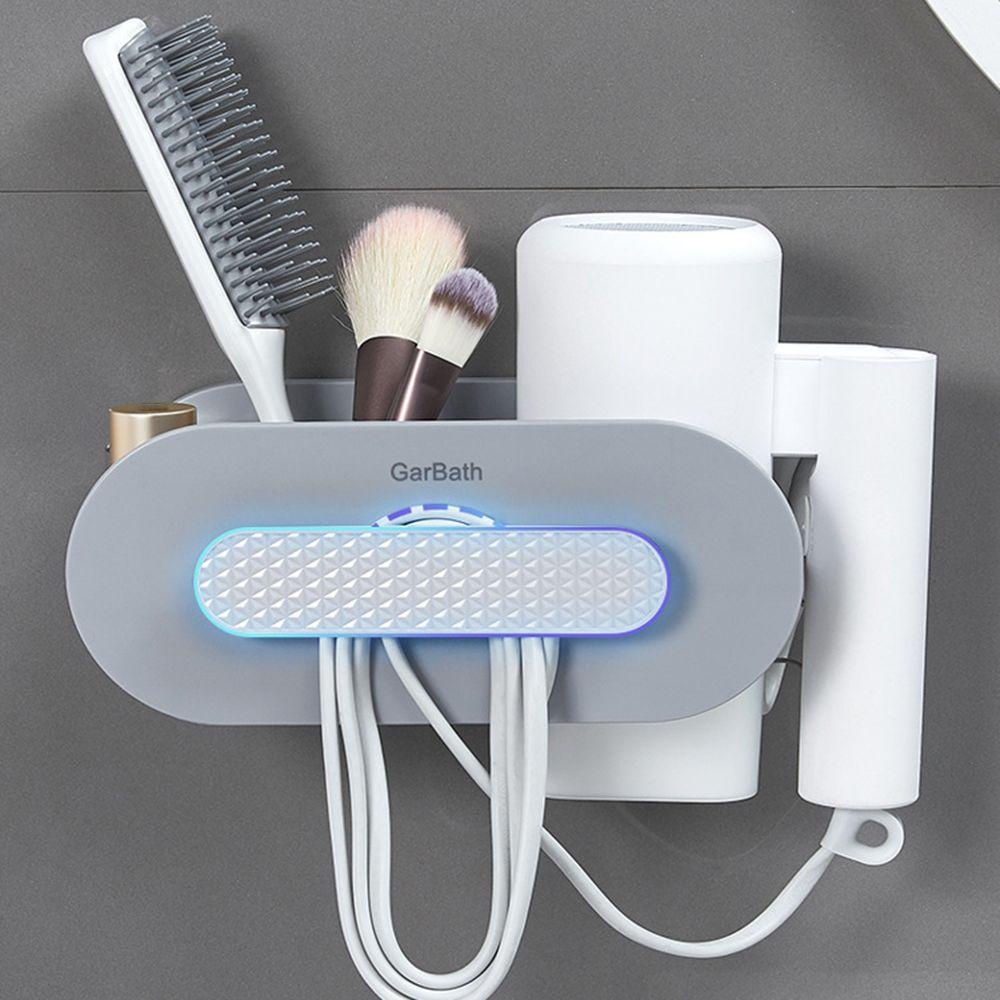 Giá Đỡ Lược Sấy Tóc Gắn Tường Chịu Lực Tốt Chống Nước Chống Ẩm Không Cần Khoan
