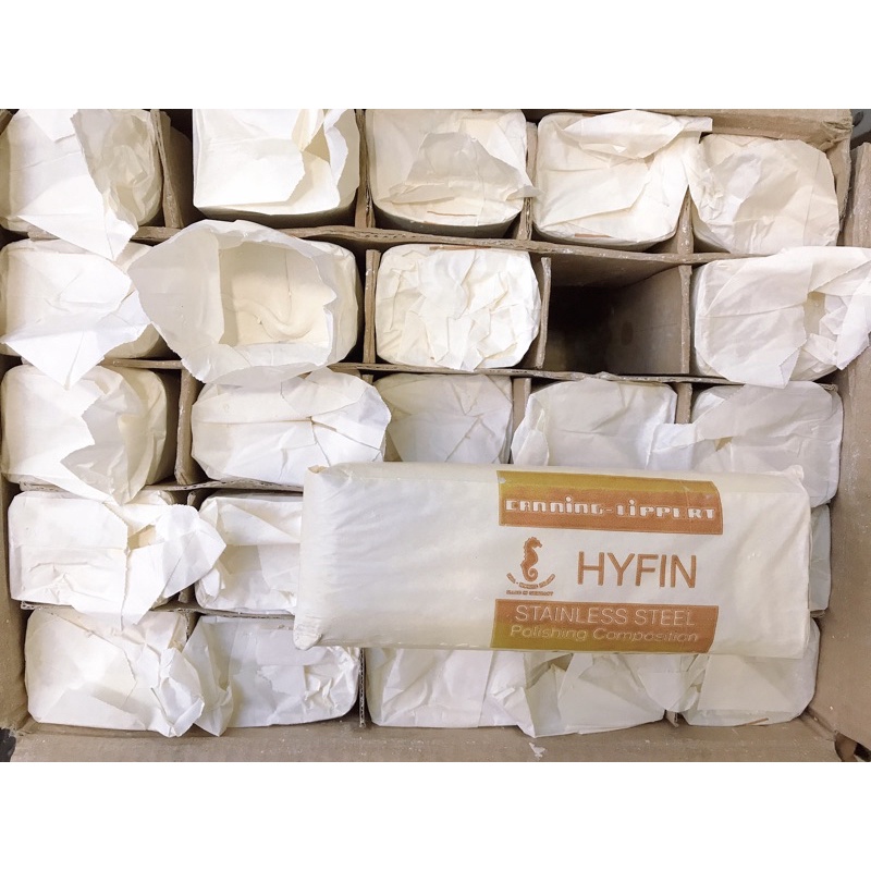 Lơ, sáp đánh bóng kim loại Hyfin 850g- Nhập khẩu Đức - Viên Lớn (Loại 1)