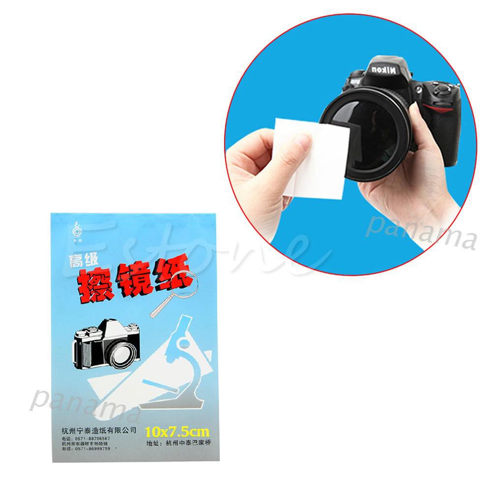 50 Tờ giấy vệ sinh làm sạch ống kính máy ảnh