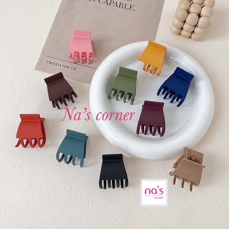 Kẹp tóc đuôi ngựa cao càng cua 7 răng nhỏ nhắn dễ thương