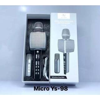 Micro đôi Bluetooth karaoke kèm loa YS-98