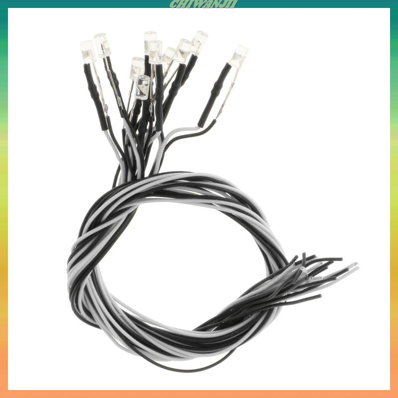 Set 10 Đi Ốt Đèn Led 6v Dài 11.8inch (30Cm) Dùng Để Trang Trí Mô Hình Đồ Chơi | BigBuy360 - bigbuy360.vn