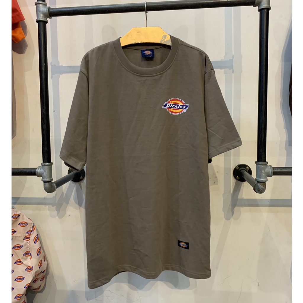 Áo thun Dickies chính hãng - Màu nâu lạnh - Cotton 100%, Form Unisex.