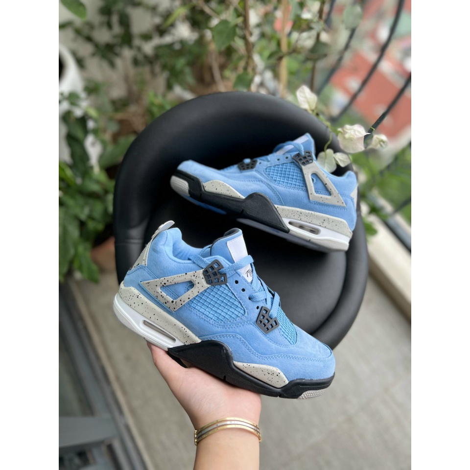 GIÀY JORDAN 4 XANH HINGH CAO CẤP FULL BOX FREE SHIP