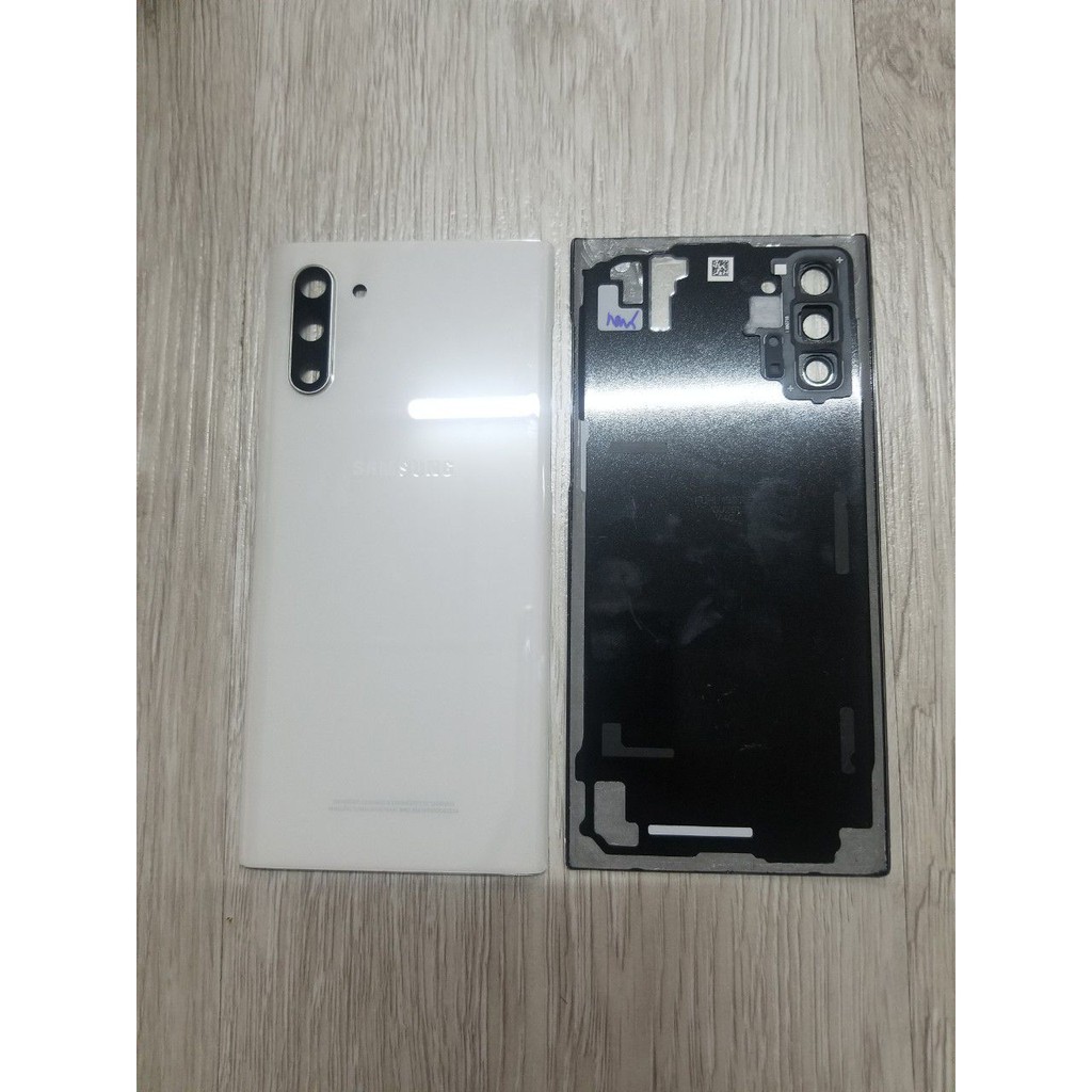 Nắp lưng samsung galay note 10 plus zin bóc máy/note 10 +có kính camera/kính lưng samsung note 10 plus
