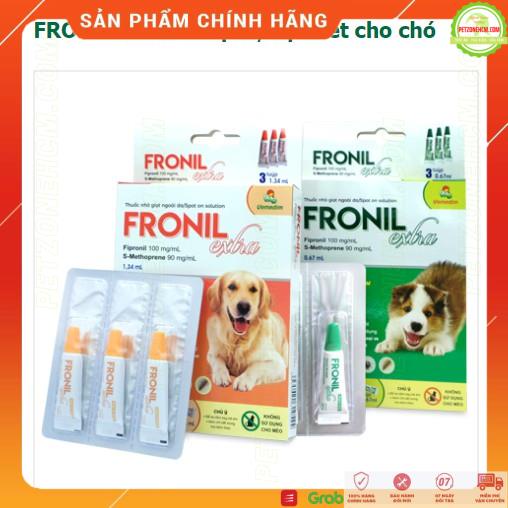 Nhỏ Gáy Fronil EXTRA diệt ve Vemedim [ FREESHIP] diệt ve bọ chét cho chó Fronil Extra cao cấp chính hãng