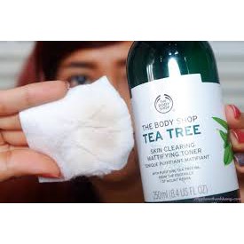 NƯỚC HOA HỒNG THE BODY SHOP TEA TREE MATTIFYING TONER 250ML CHÍNH HÃNG - 7624