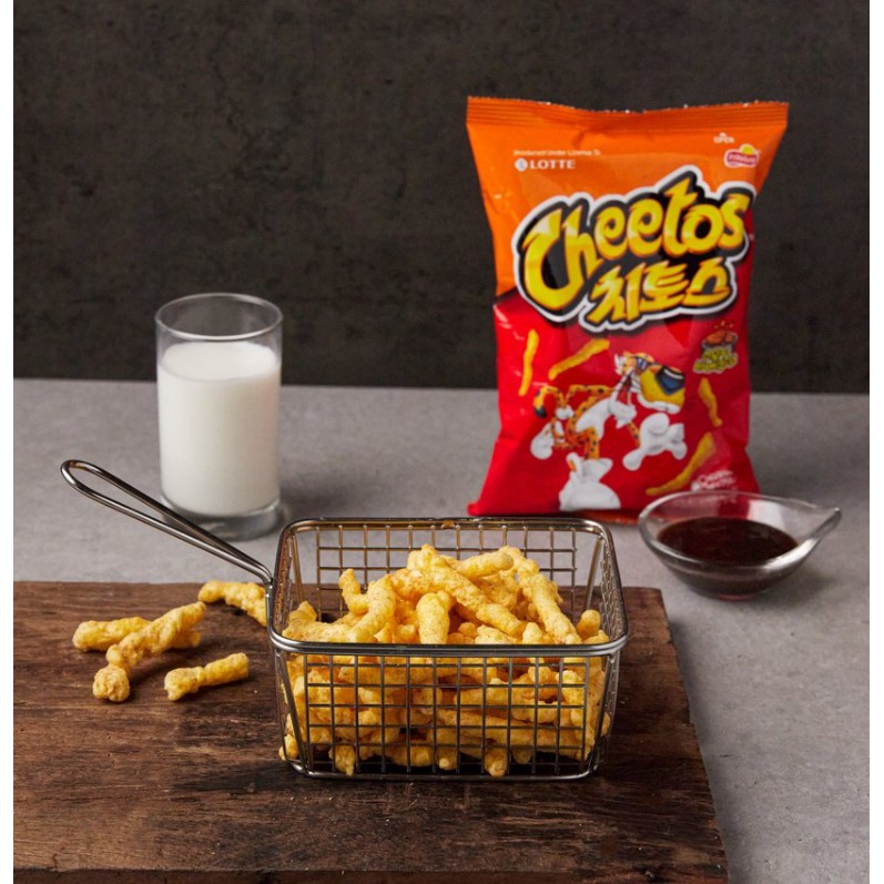 [LOTTE] SNACK CHEETOS VỊ BBQ 82G - [롯데] 치토스 바베큐 맛 82G