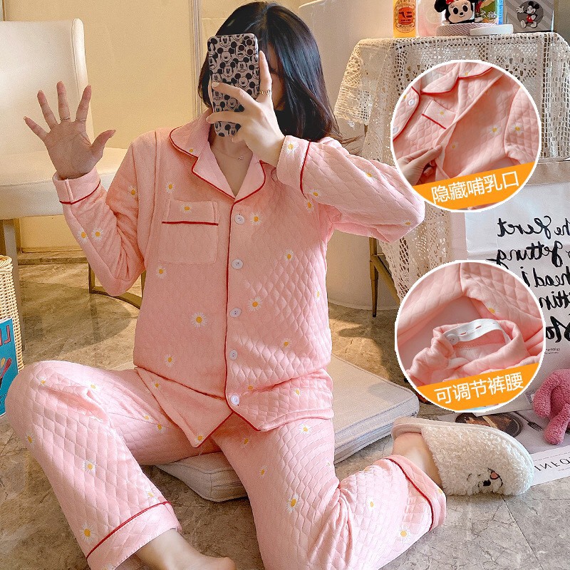 [HOT] Bộ đồ bầu/sau sinh mùa đông siêu cute giá tận gốc