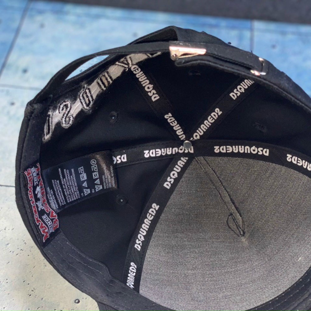 Mũ nón lưỡi trai in chữ phối màu cá tính - khóa đồng cao cấp