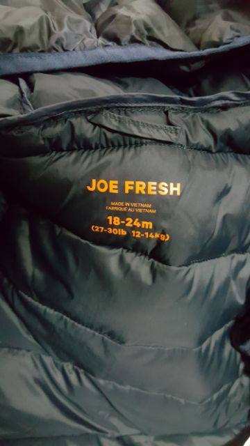 Áo phao siêu nhẹ Joe Fresh