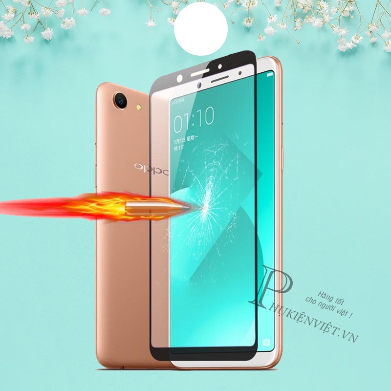 Kính cường lực full màn OPPO A83 - Siêu chịu lực