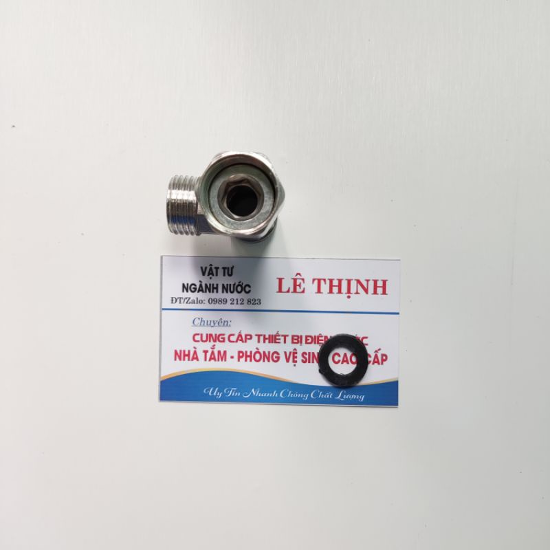 Tê inox chia nước 2 đầu ren ngoài 1 đầu ren trong