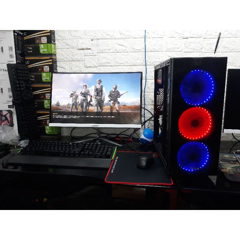 BỘ PC GAMING RAM 8G + MÀN HÌNH 22" FU VIÊN BẢO HÀNH 4 NĂM | BigBuy360 - bigbuy360.vn