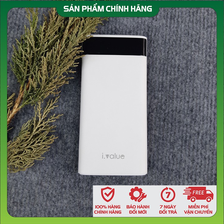 [Chính hãng] Pin sạc dự phòng polymer 8000mAh ivalue MT-P80-002