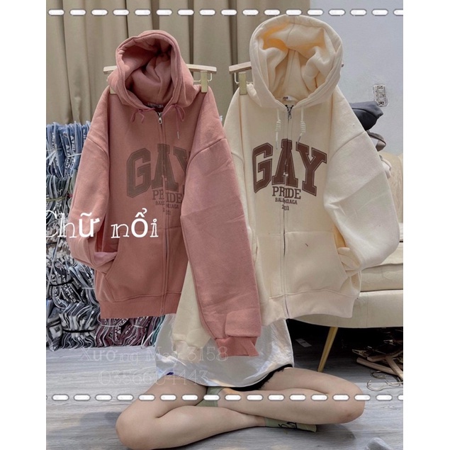 Áo khoác nỉ GAY H2A887