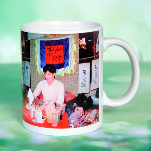 Ly sứ in hình THEO YÊU CẦU - in hình cá nhân , hình tập thể, in logo công ty, doanh nghiệp làm quà tặng