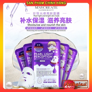 Mặt nạ HA MayCreate xanh và tím [Mask HA] 28ml