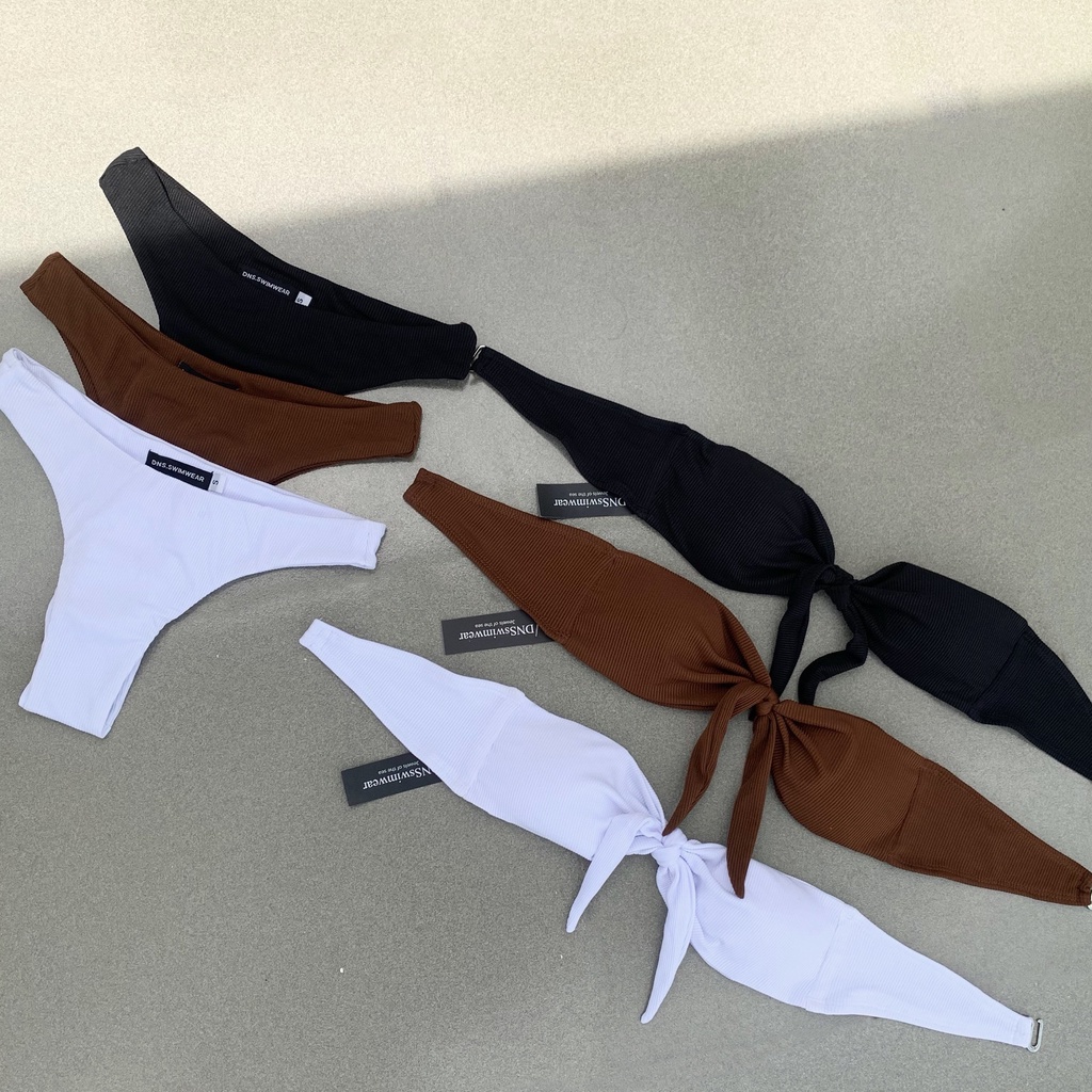 Bộ đồ bơi thắc nơ quyến rũ (Khaki)