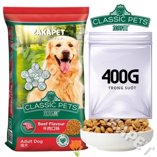 Thức ăn chó Classic pets 400g - Túi trong suốt