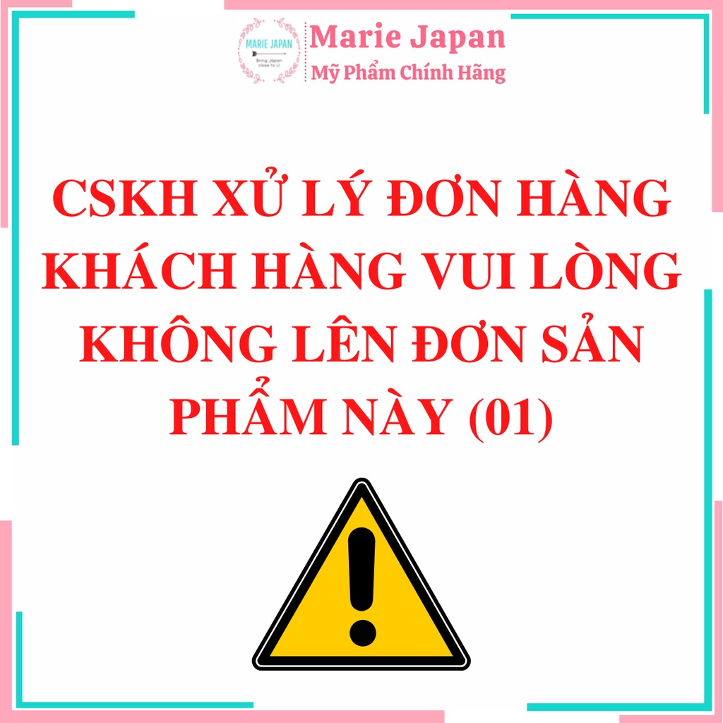 CSKH XỬ LÝ ĐƠN HÀNG KHÁCH VUI LÒNG KHÔNG TỰ LÊN ĐƠN (01)
