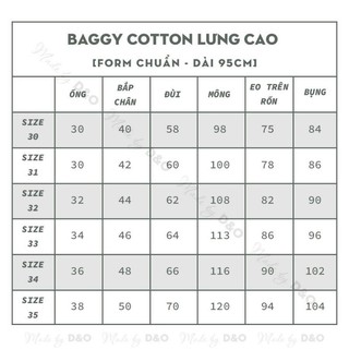 BIGSIZE QUẦN JEAN BAGGY