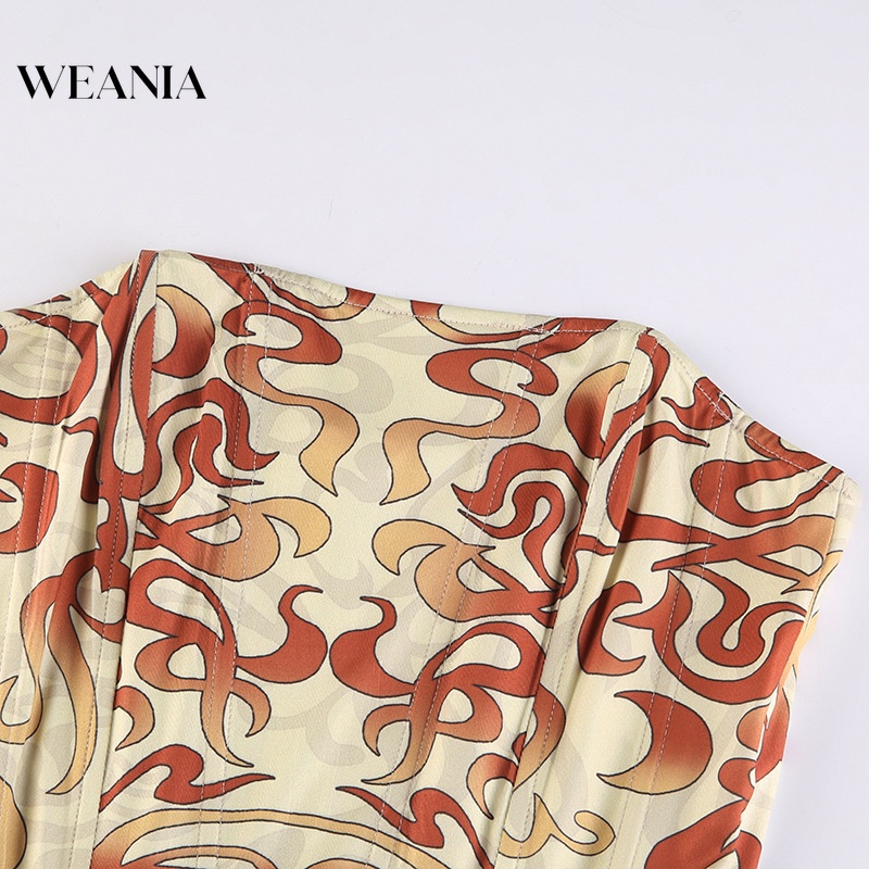 Áo Ống Ống In Họa Tiết Lưới Thời Trang Mùa Hè Cho Nữ