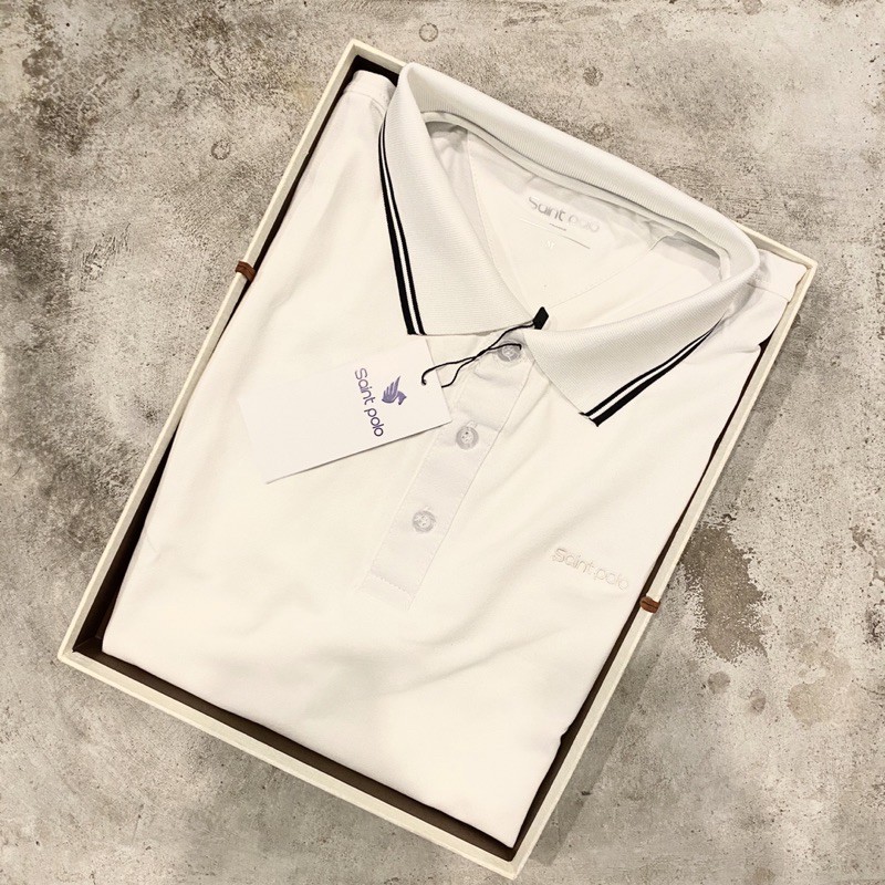 [ĐỘC QUYỀN] Áo polo nam Trendy SAINT POLO viền cổ, Chất liệu cao cấp, phong cách sang trọng đẳng cấp | BigBuy360 - bigbuy360.vn