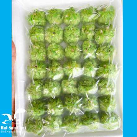 Khay 500g Chả cá cốm xanh SS