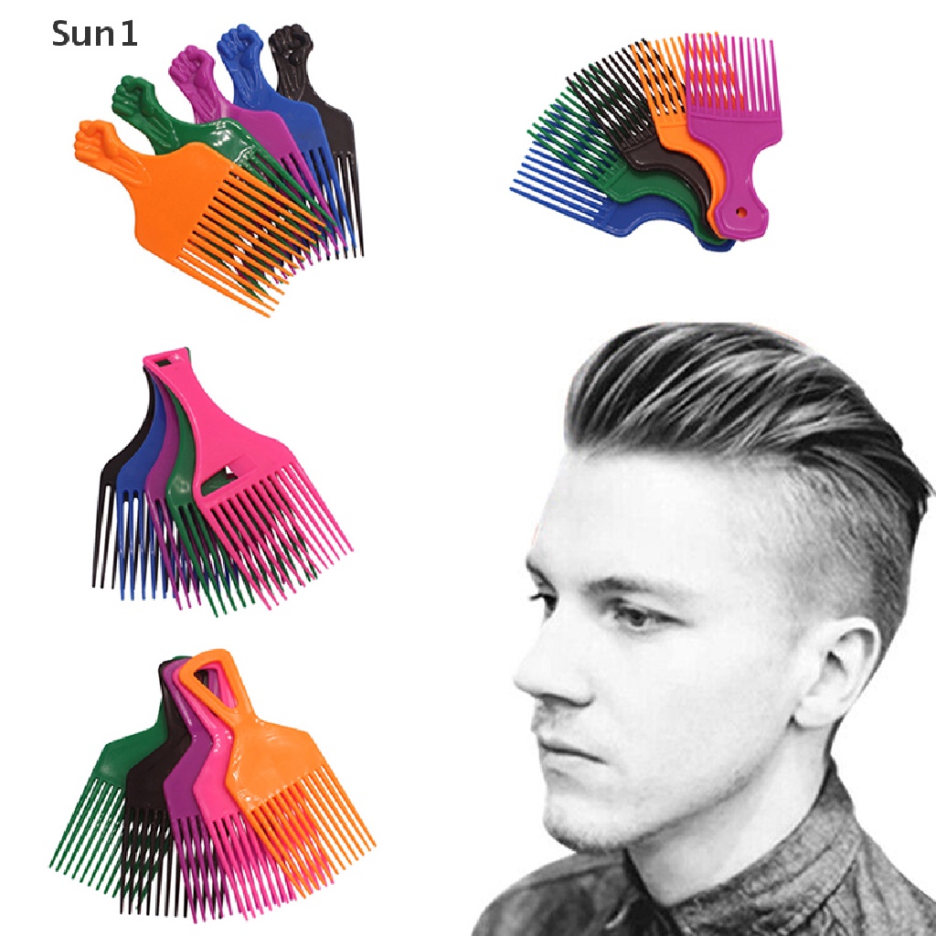 1 Lược Răng Thưa Chải Tóc Xoăn Tiện Dụng Cho Salon