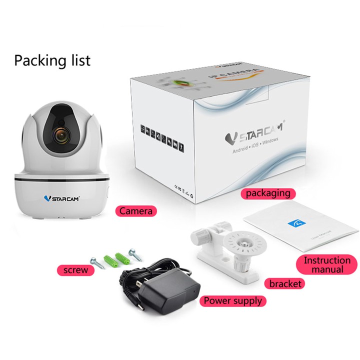 Camera IP Wifi VStarcam C26S 2.0 - FULL HD 1080