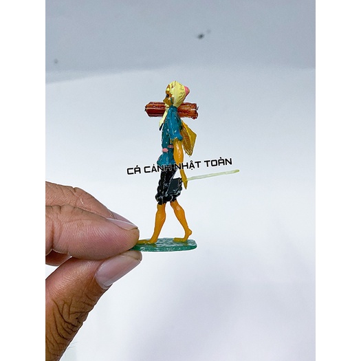 ỐNG CHẶT CỦI NHỰA TRANG TRÍ BỂ CÁ NON BỘ TIỂU CẢNH CAO 6CM