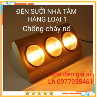Đèn sưởi nhà tắm 3 bóng , Bóng đèn sưởi cao cấp ( Hàng loại 1 )
