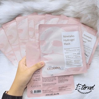 Mặt nạ thạch sinh học Celderma Ninetalks Hydrogel Mask - 4 Miếng
