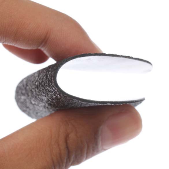 Pa of 2 Self-Adhesive Shoes Heel Sole Protector Ruer Pads Cushion Sllxg