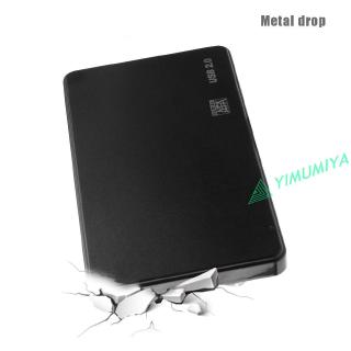 YI 2.5 inch Hard Disk Case SATA USB2.0 HDD Box External Hard Drive Enclosure