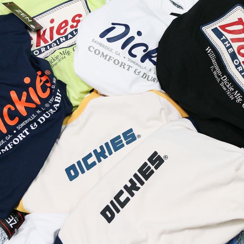 Áo Thun Nam Tay Dài Dickies Xuất Dư Xịn Chính Hãng