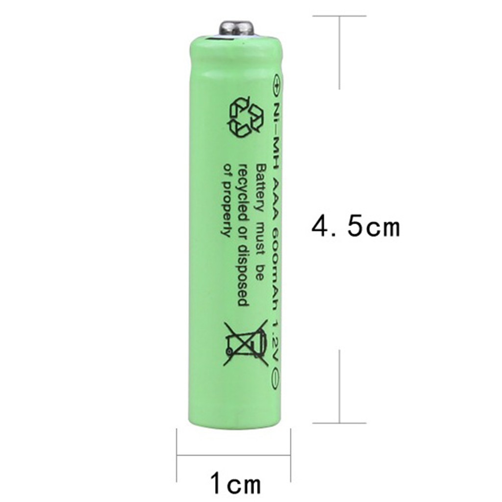 Bộ 8 pin tiểu sạc AA 700mAh và 4 pin đũa sạc AAA NiMH 600mAh