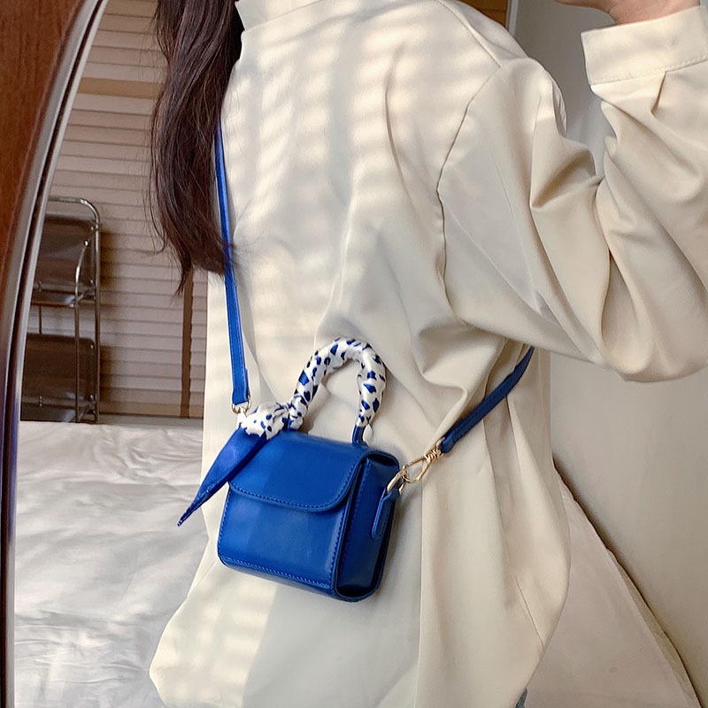 Túi Đeo Chéo Hình Vuông mini Thời Trang Phong Cách Pháp 2022 Cho Nữ