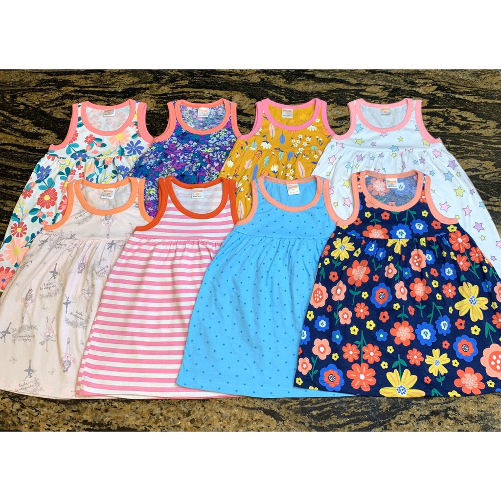 váy COTTON SÁT NÁCH cho bé gái xinh yêu - KHÔNG CHỌN MÀU - VCC